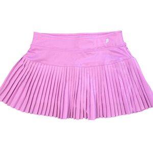 Prince Pink Pleated Skater Mini